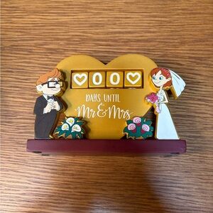 Disney Pixar UP Wedding Countdown